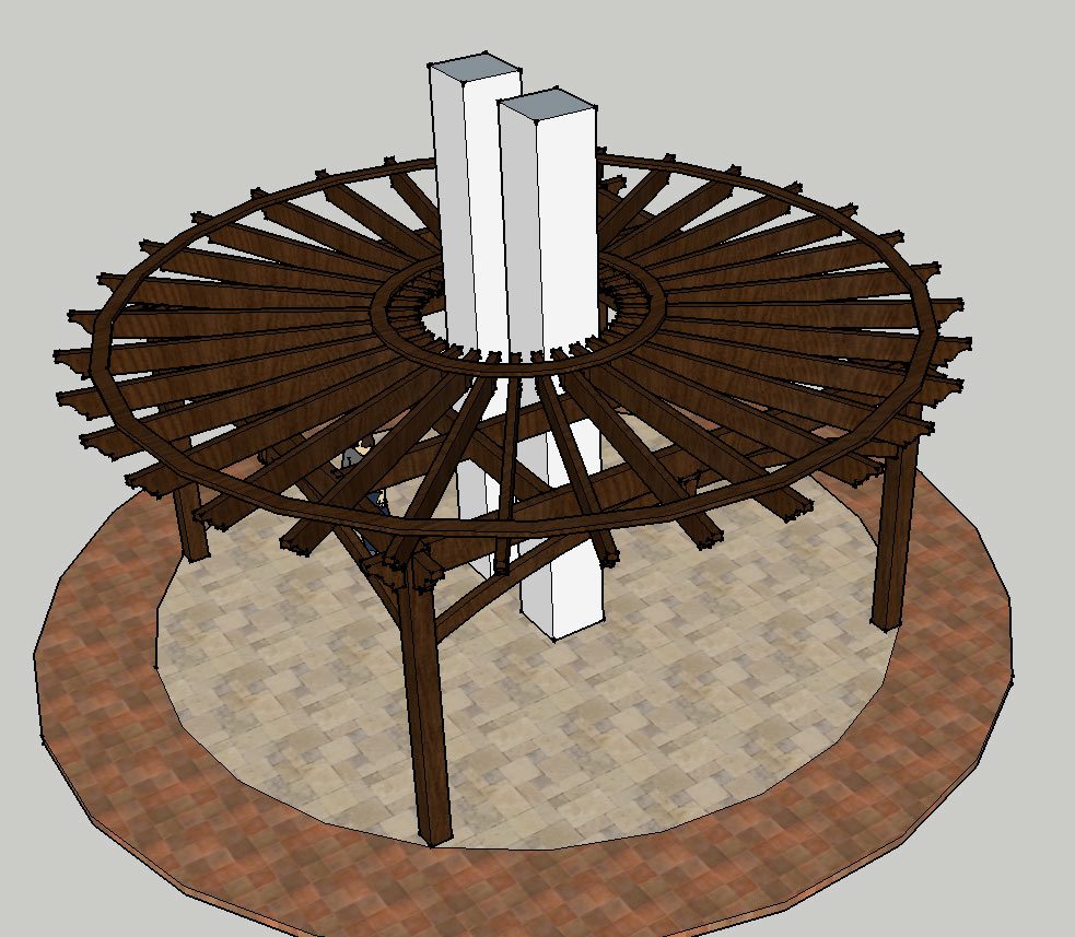 round-pergola-top-view