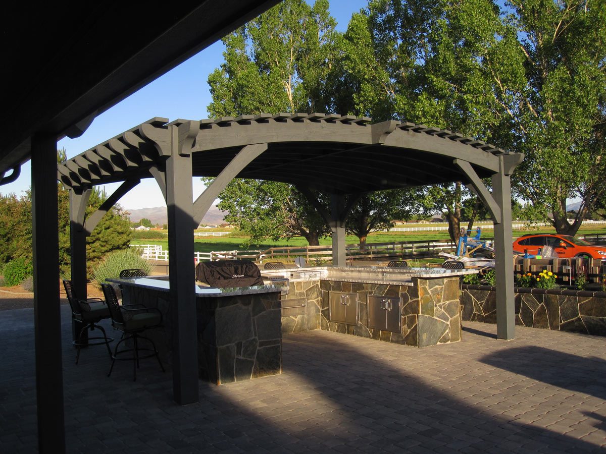 12 Pergola Roofing Design Ideas | Western Timber Frame