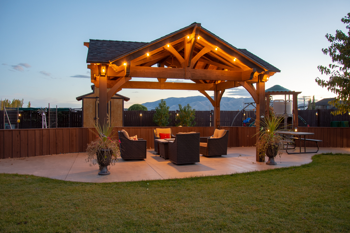 Roof Ideas For Gazebos Pergolas Pavilions Western Timber Frame