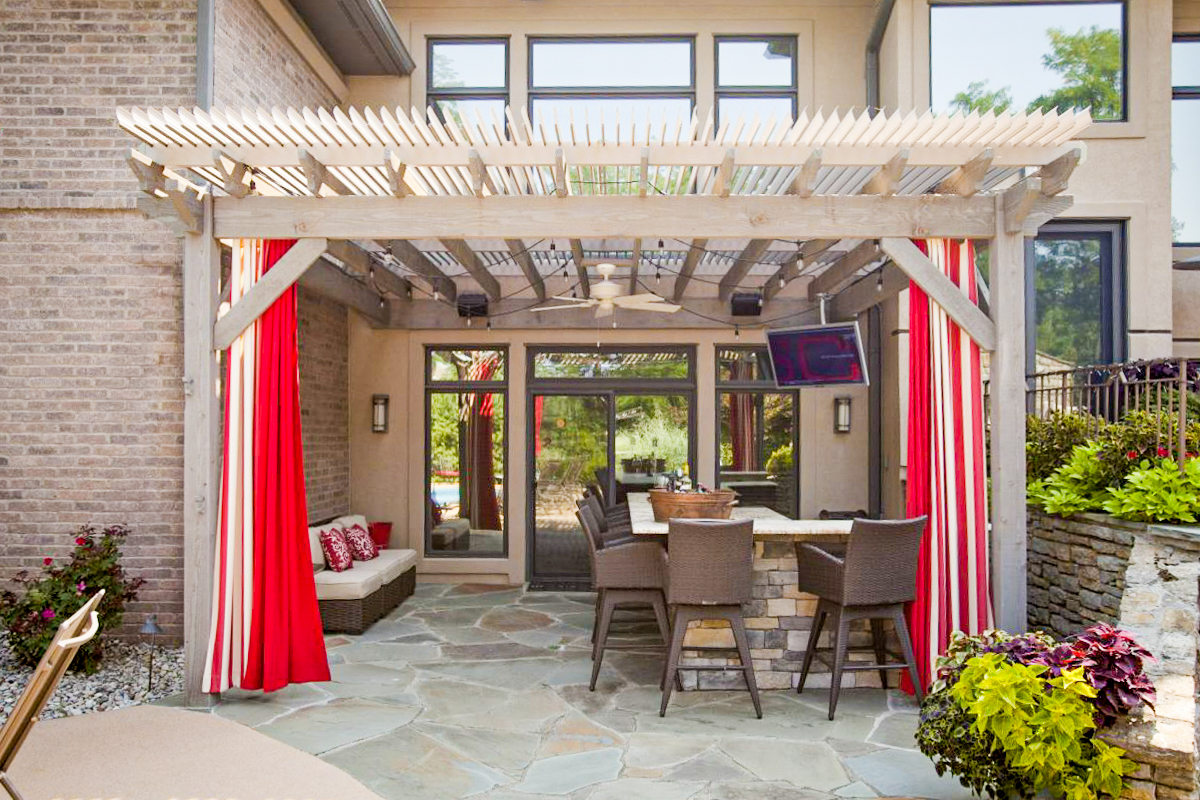 kitchen with plenty of space in the great outdoors