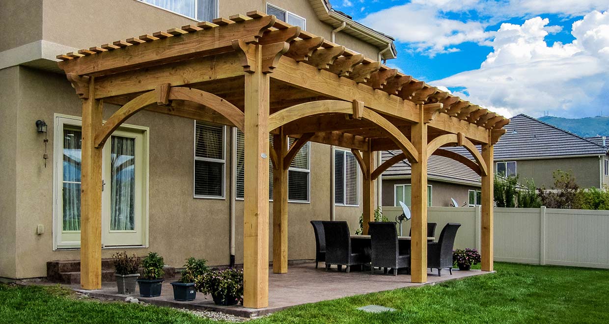 Pergola Kits & Pergola Designs With Full Kit Construction | Western ...